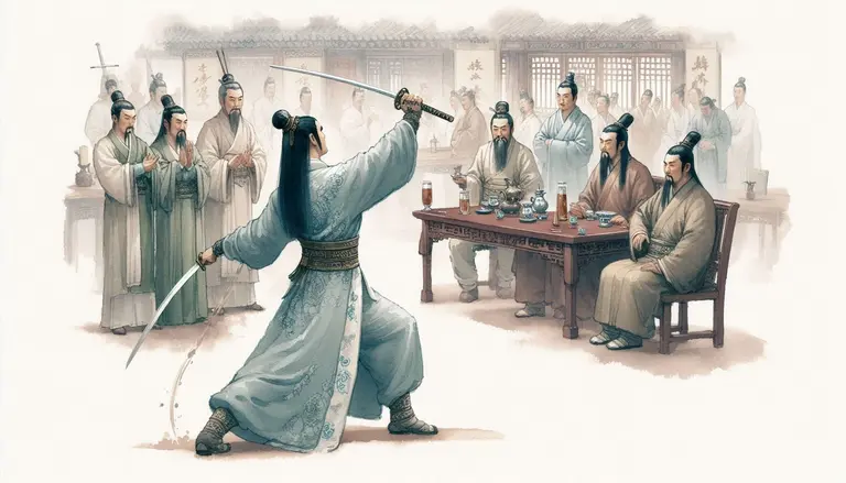 Xiang Zhuang's Sword Dance